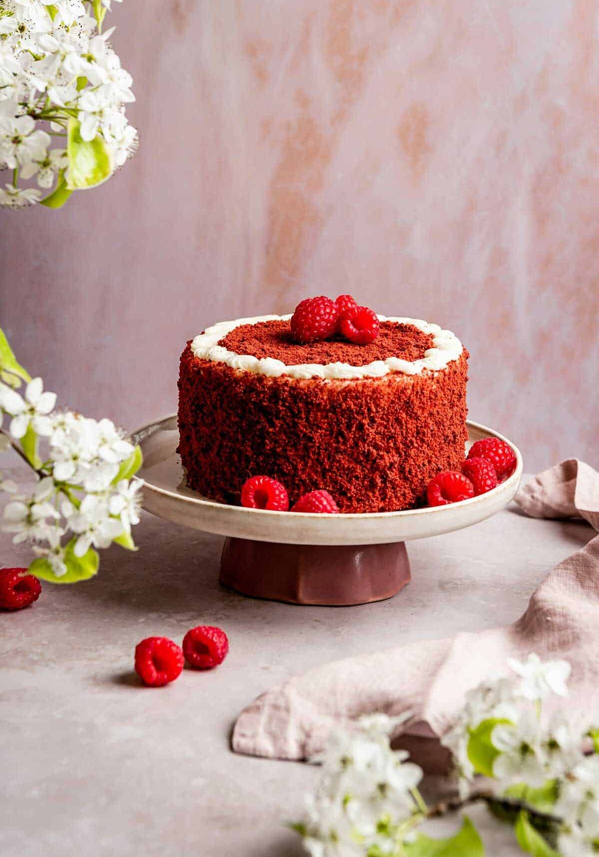 Cake Raspberry Choc
